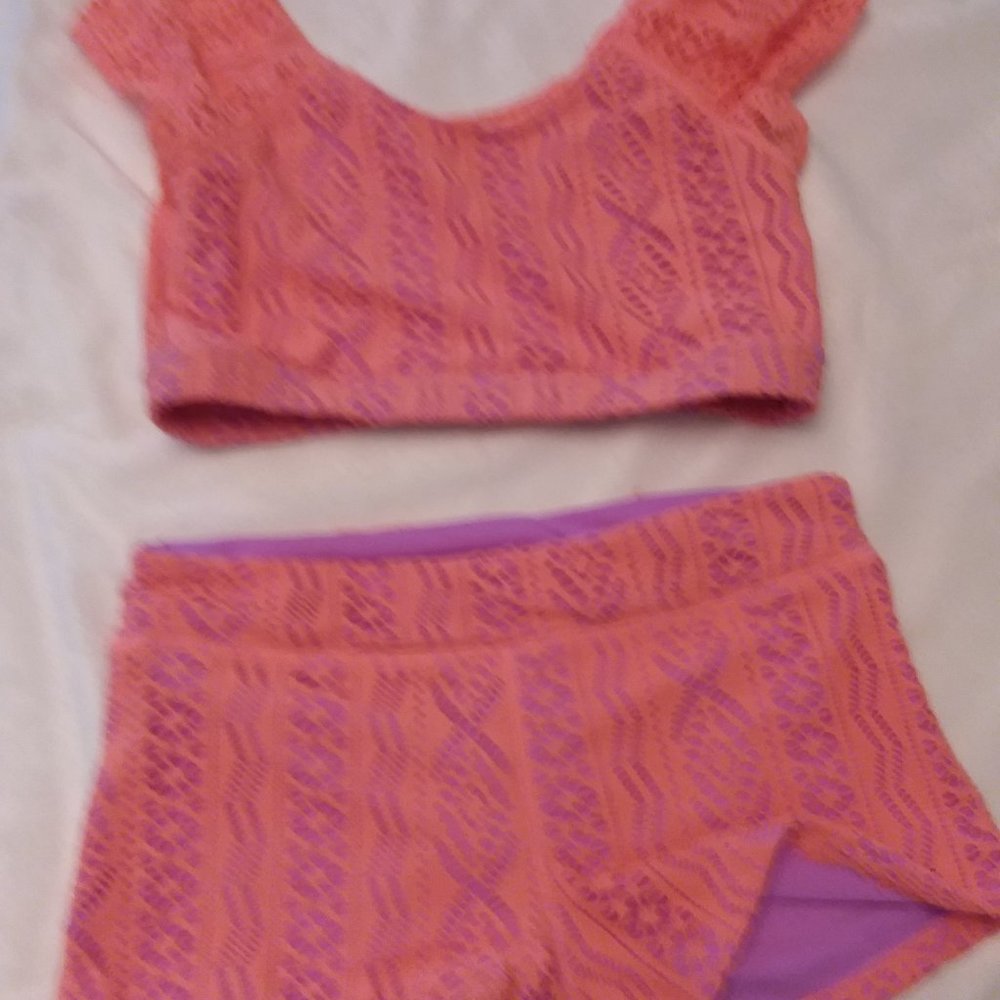 NWOT California Kisses 2pc. Dance Wear